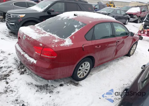 2015 Volkswagen Passat 1.8T Wolfsburg Edition from USA, damaged, VIN 1VWAT7A39FC050395